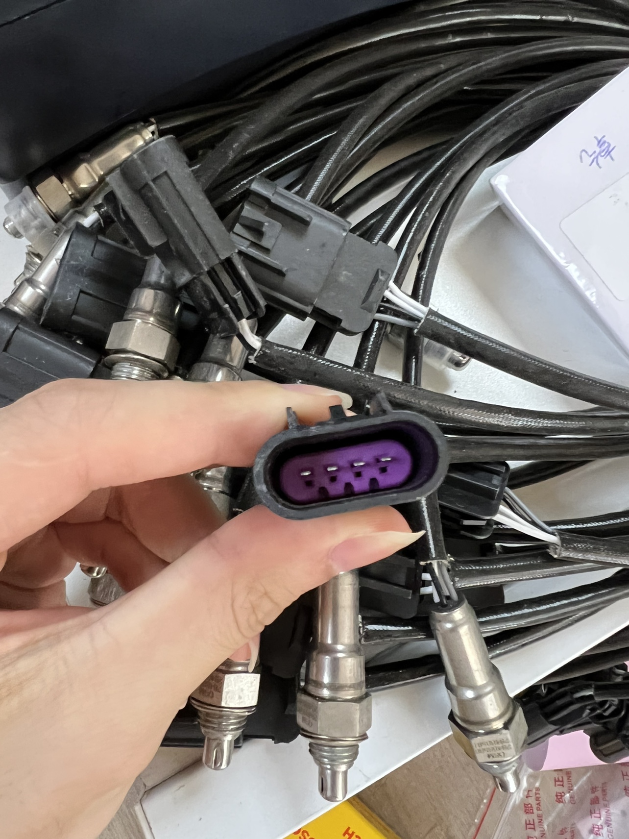 阿普利亚GPR125 GPR150 APR150-5A CR150 APR150-6电喷氧传感器