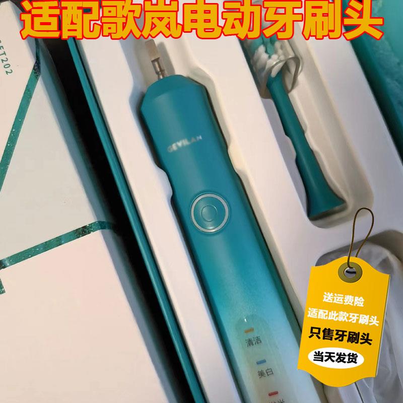 适配Gevilan歌岚电动牙刷头成人情侣通用替换头杜邦刷毛