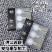 凯米U6STAR1.67防蓝光高度数散光超薄U61.74双非球面可配近视眼镜