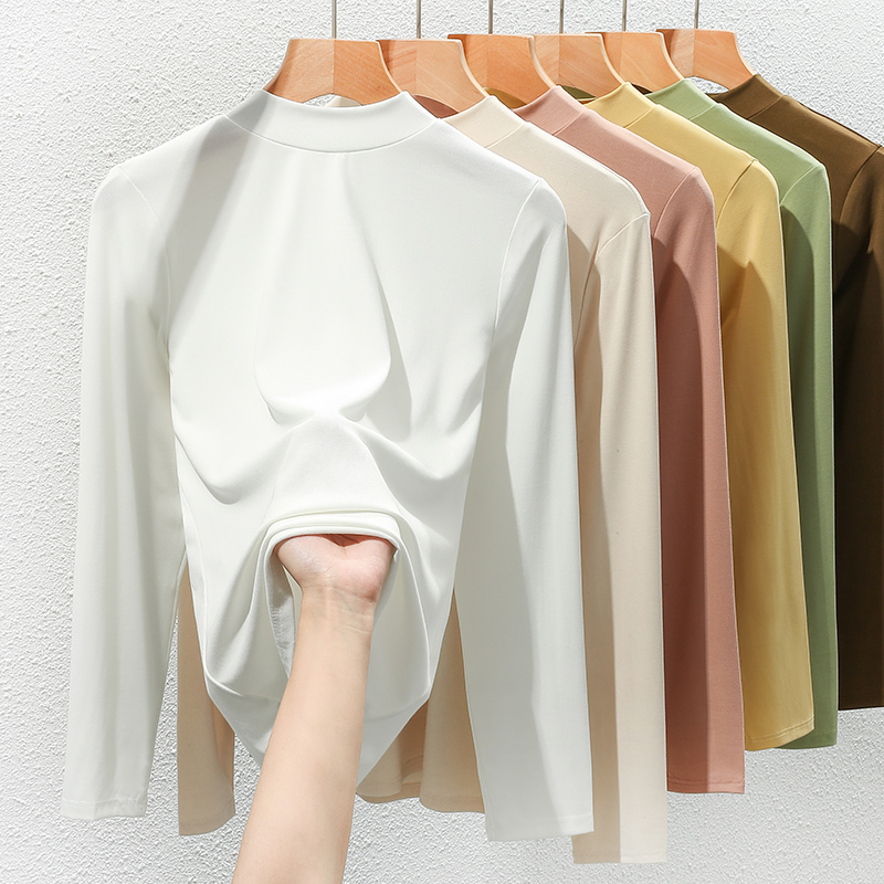 优可丝打底衫女内搭显瘦长袖上衣