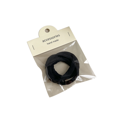 黑色无接缝发圈韩国高弹力耐用头绳扎头发绳不伤发皮筋成人头饰女