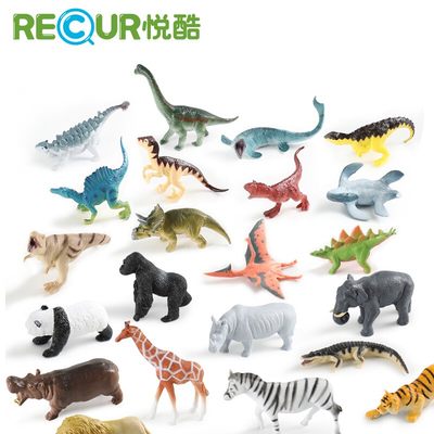 RECUR仿真动物模型恐龙玩具12件