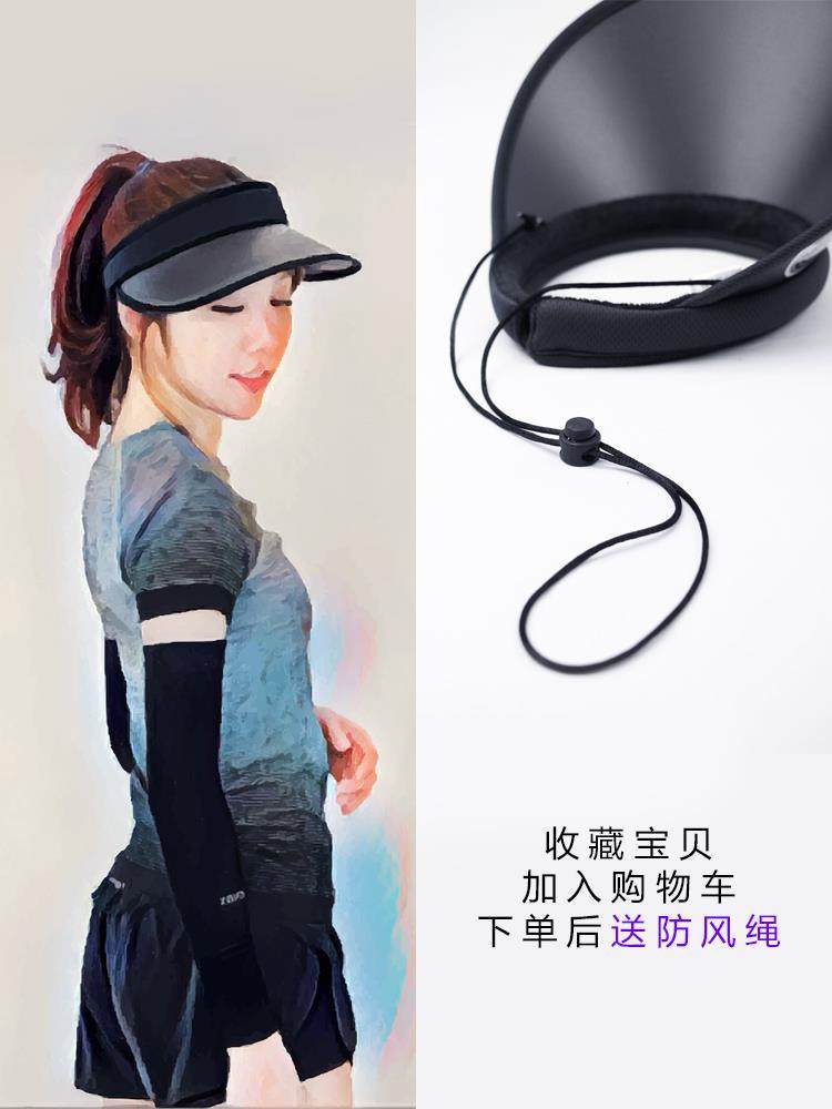 帽子女遮阳帽夏季韩国uv防晒帽遮脸百搭骑车防紫外线半空顶太阳帽|msdalam kategori Aksesori/Belt kulit/Hat/Muffler, Hat - dari Buy2taobao.com untuk memberikan perkhidmatan ejen Taobao profesional membeli