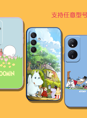 亚美手机壳姆明一族卡通保护适用于三星Galaxy A32 A35 A05电话保护机套Samsung A42/41软壳A15/M62/F13/M52