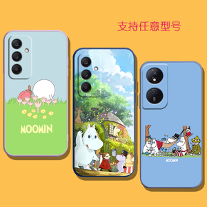 亚美手机壳姆明一族卡通保护适用于三星Galaxy A32 A35 A05电话保护机套Samsung A42/41软壳A15/M62/F13/M52