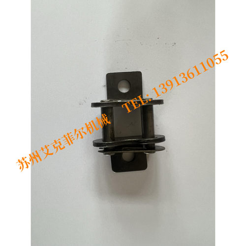 带耳附件链条接头弯板链扣单双侧单双孔08B10A 12A 16A 20A 24A