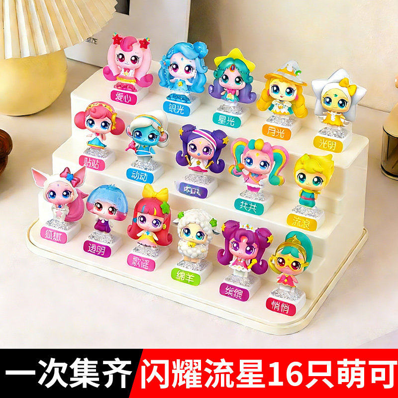 正版愿望喵喵城堡乐园许愿猫猫女孩儿童玩具套装公仔灯光过家家礼