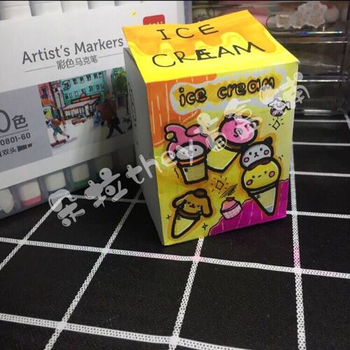 三丽欧盲盒小学生手工摆件粘土