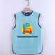 儿童围裙无袖 防水防脏吃饭围兜宝宝罩衣男女童反穿画画衣定制印字