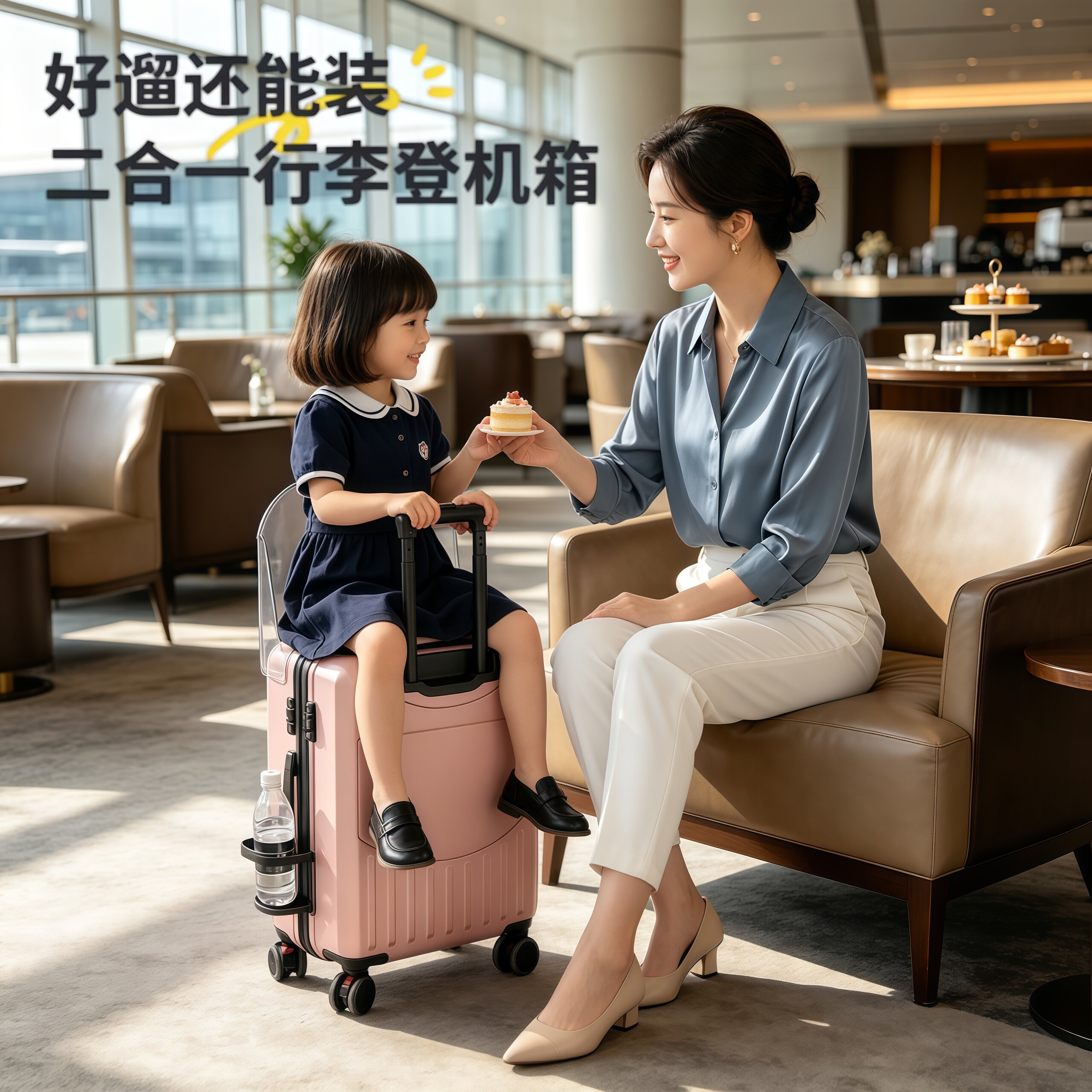 行李箱儿童可坐20寸登机带娃神器