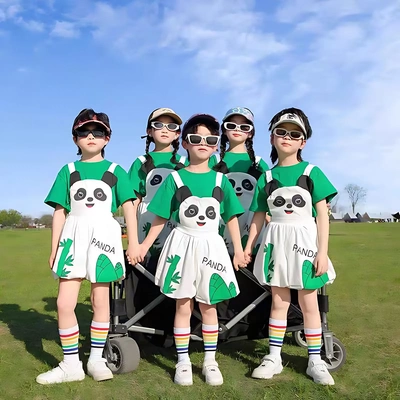 儿童青春活力表演服啦啦队舞蹈