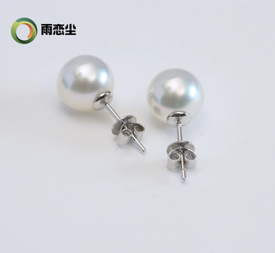 五星吉尔德维纳斯澳白珍珠耳钉