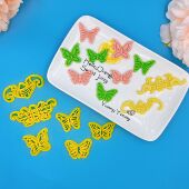 蝙蝠模具蝴蝶印花造型小配件做花饽饽面塑工具乔迁新年馒头花样切