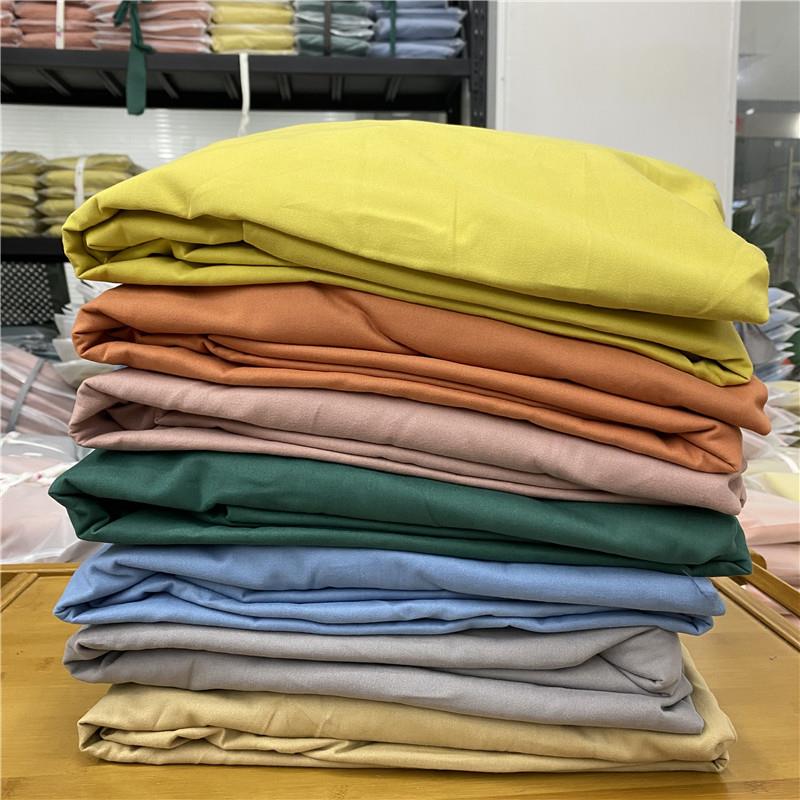 秋冬微瑕疵32*21支加厚全棉磨毛床笠纯棉纯色床罩橡皮筋床单清仓
