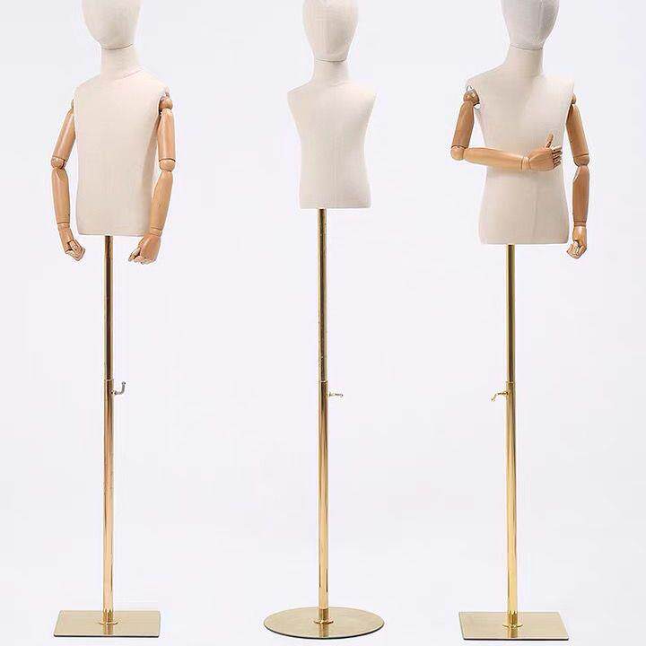 儿童模特道具半身男服装店全身展示架女童装店橱窗模特架子