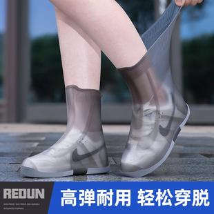 雨鞋 套外穿防水防滑防雨脚套下雨天硅胶雨靴套水鞋 加厚耐磨男女款
