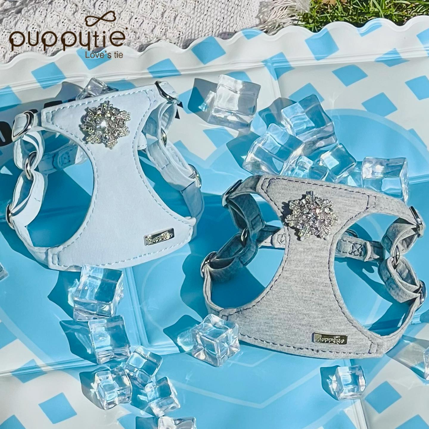 puppytie狗狗牵引绳胸抱婴袋可爱夏季宠物比熊户外遛狗绳子小狗抱