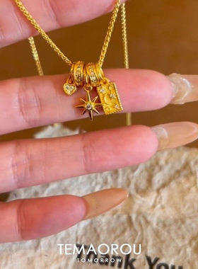 现货锁骨链10cm以下中古不是多层