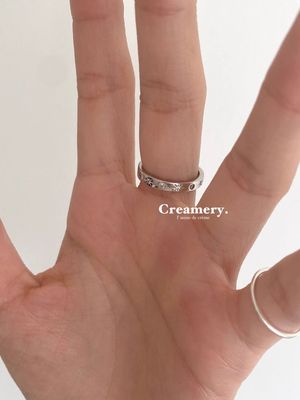 仙莉丝八芒星戒指小众个性ins风