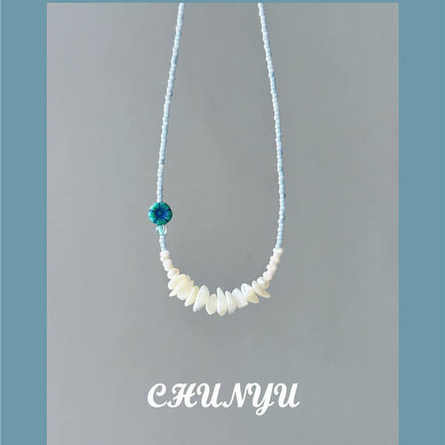 仙莉丝海岛少女沙滩贝壳项链