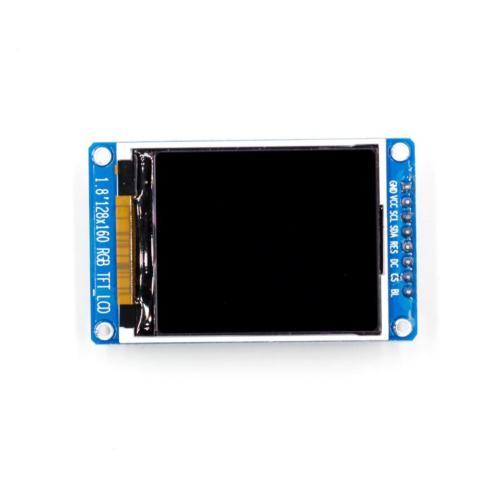 thumbnail for The ST7735 1.8-inch TFT color LCD display module drives a 128x160SPI interface LCD color screen