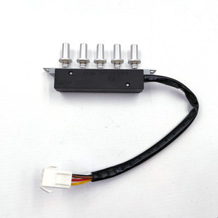 海尔抽油烟机配件CXW-200-E900T2开关按钮总成五键三速琴键钮开关