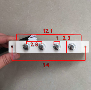 万和抽油烟机配件J05C/CXW-200-X03F/X03FW/J05C按键开关四键总成