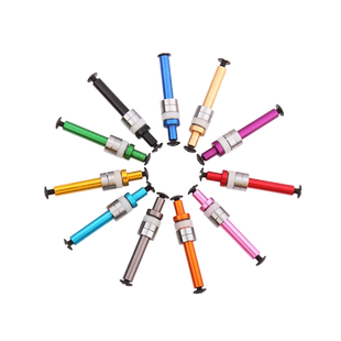 RUKE路亚鱼线轮握丸摇把全金属铝合金彩色轴杆带轴承4mm可拆卸