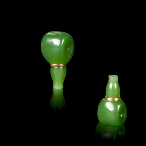 俄料金腰带碧玉三通精工分体正阳绿沉香星月金刚108手链配饰隔珠