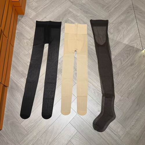 wyd小樱桃 防晒美肤袜+0d空气黑丝+0d空气波点黑丝 组合