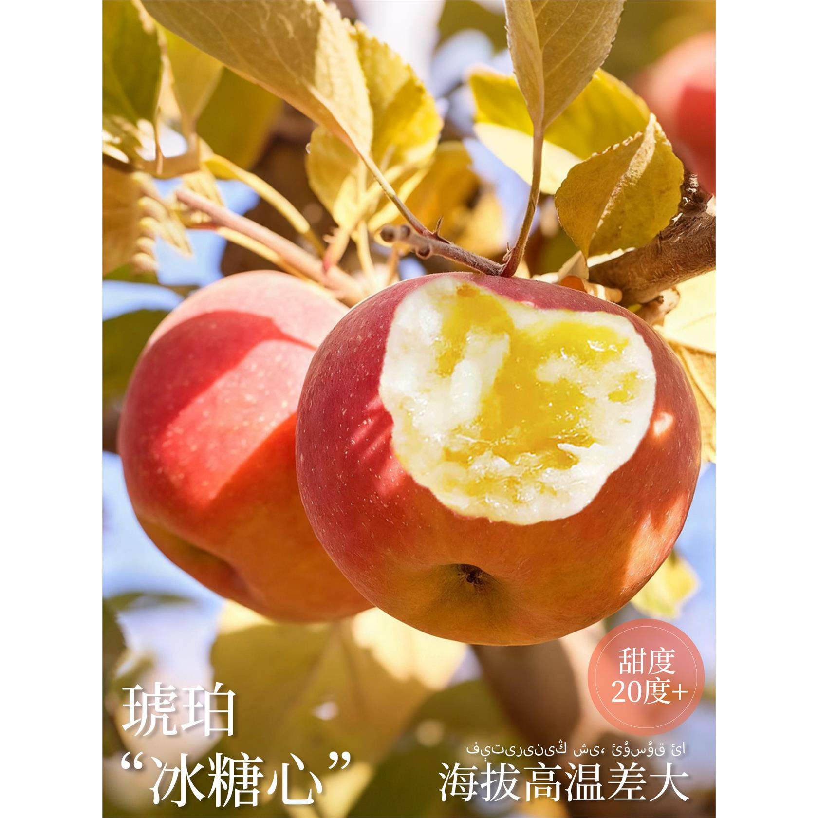 顺丰礼盒10斤新疆阿克苏冰糖心苹果新鲜水果正品富士当季整箱包邮,包装,水果包装,淘宝优惠券,粉丝福利购,淘宝优惠卷