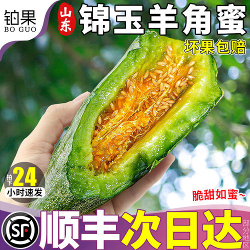 5斤山东羊角蜜甜瓜新鲜大