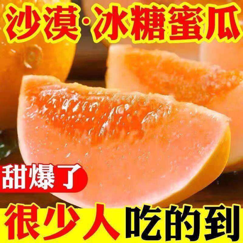 正宗蜜瓜黄河沙漠黄皮红