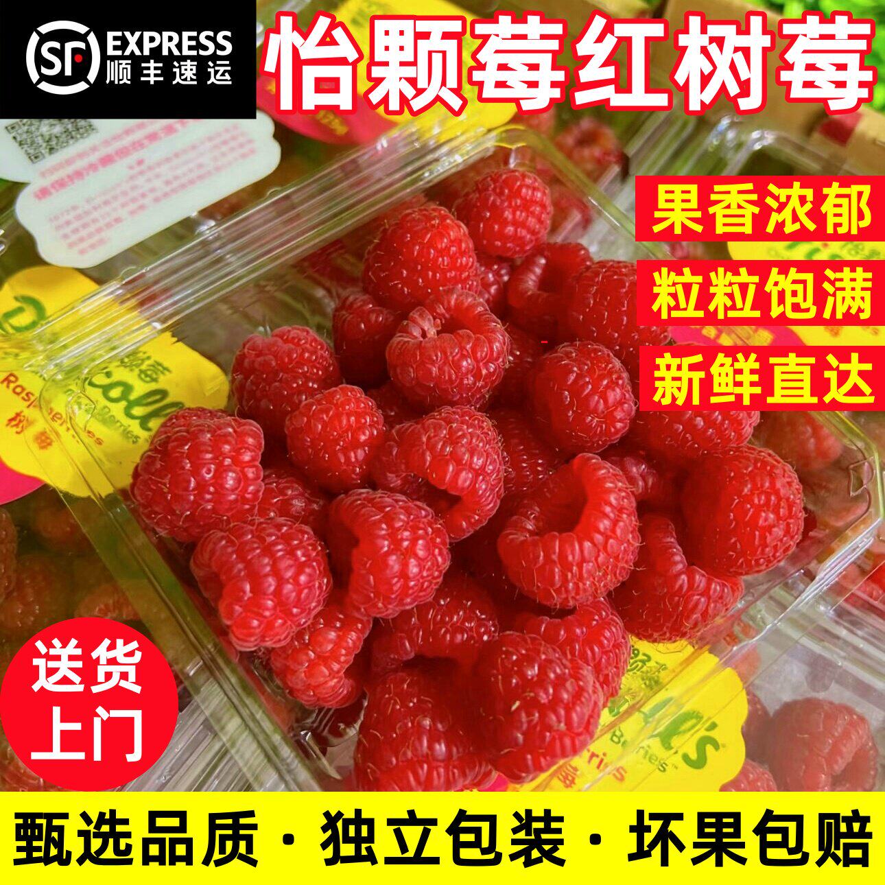 云南怡颗莓树莓红树莓当季新鲜孕妇水果覆盆子桑葚鲜果顺丰冷炼