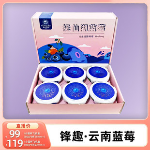 【k姐推荐】锋趣云南高原L25花香蓝莓杯精品礼盒高端当季孕妇水果