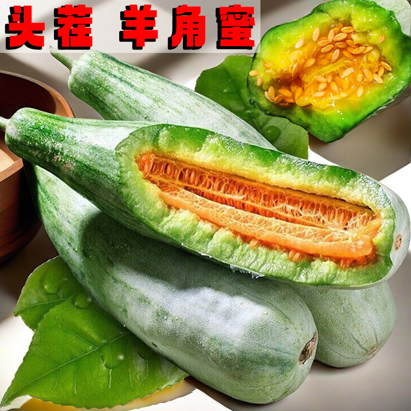 羊角蜜甜瓜博正宗头茬水