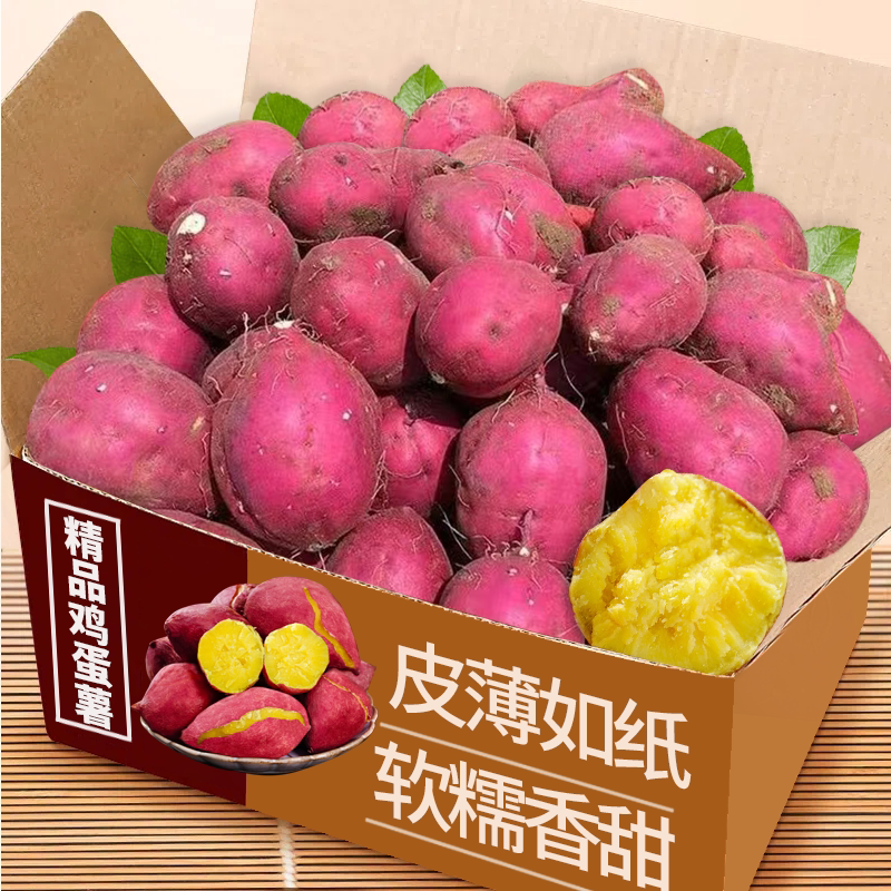 天目山鸡蛋薯新鲜红小香