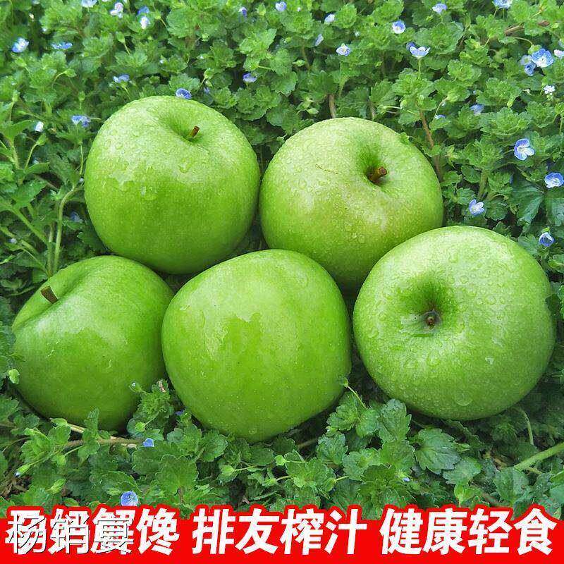 青苹果新鲜酸脆低糖酸水