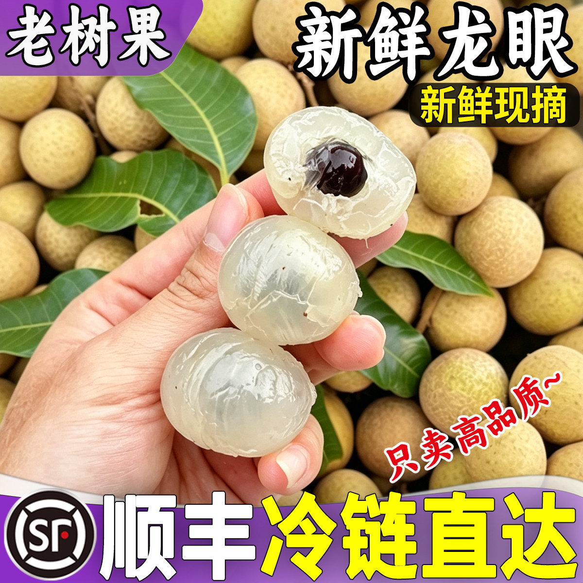 顺丰现货龙眼新鲜水果广