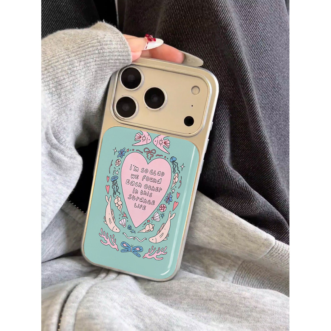 花朵鸽子 原创小众高级感适用iPhone17promax手机壳苹果16pro防摔14硅胶软壳13银色12女生17不会撞壳15