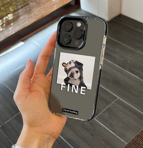 趣味网红法斗犬15pro手机壳