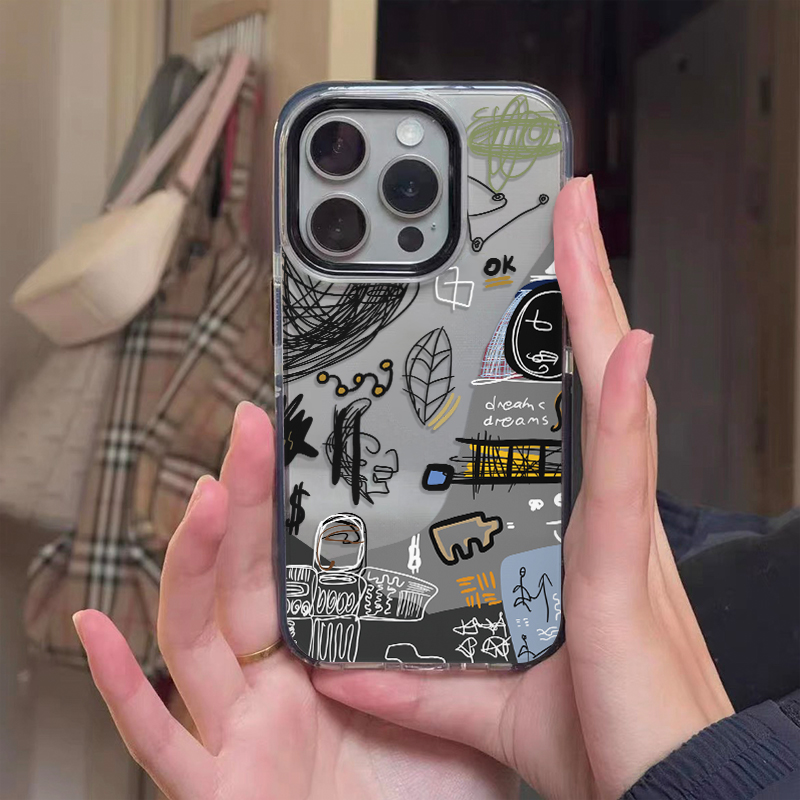 艺术奇异绘画涂鸦17pro手机壳