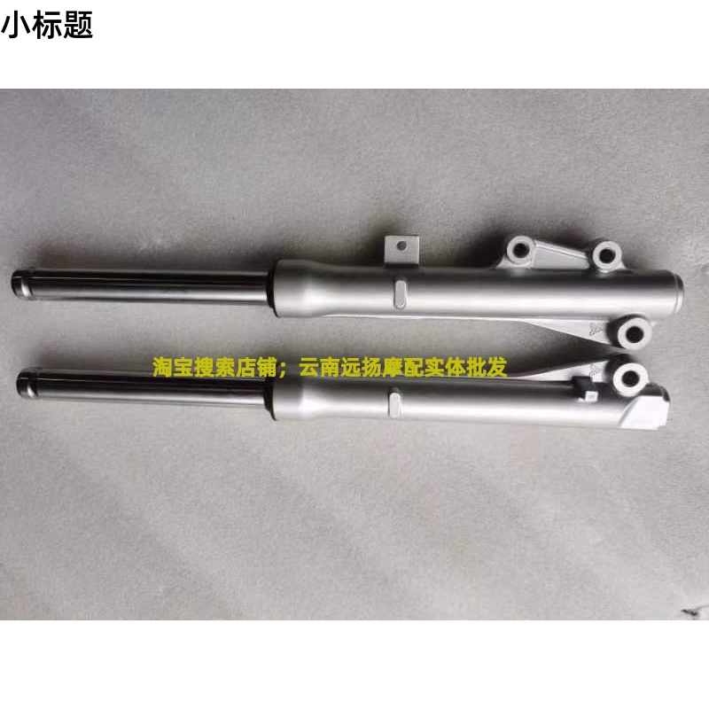 适用铃木摩托车畅迪110前减震 FW110前减震器 避震器前叉碟刹