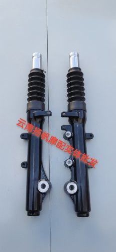 适用豪爵星致UFD125前减震器HJ125T-51/51A左右避震器 前叉 原厂