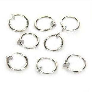 szs ear hoop fake clip rings the nose lip piercing hot