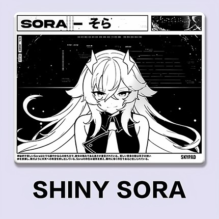 WALLHACK斯凯派SKYPAD SHINY SORA钢化玻璃鼠标垫电竞游戏FPS专用