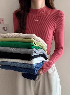 Women Sweater Slim fit Sweaters winter Clothes Elastic for