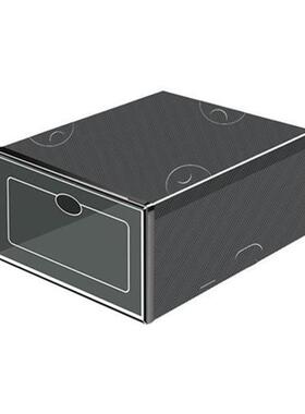 Transparent shoe box, plastic shoe rack type shoe cabinet