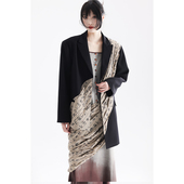 collection画轴系列新中式 休闲书法西装 外套女2024春季 APOZi 新款