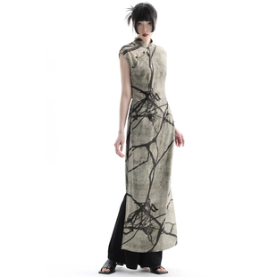 3月23号晚20点开售 衍生水墨 水墨高开旗袍 collection APOZi
